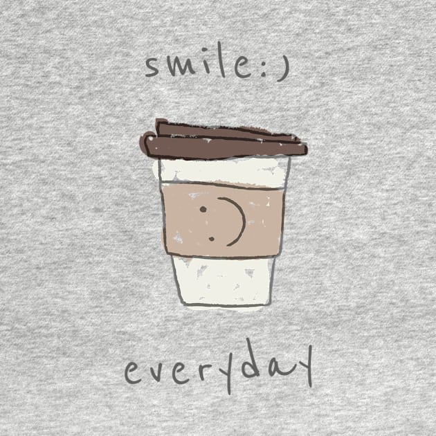 Coffee Lover Smile Everyday by thecolddots